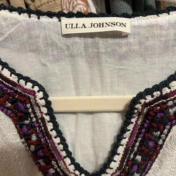 Ulla Johnson 100% Silk and Embroidered Top - Picture 2 of 9